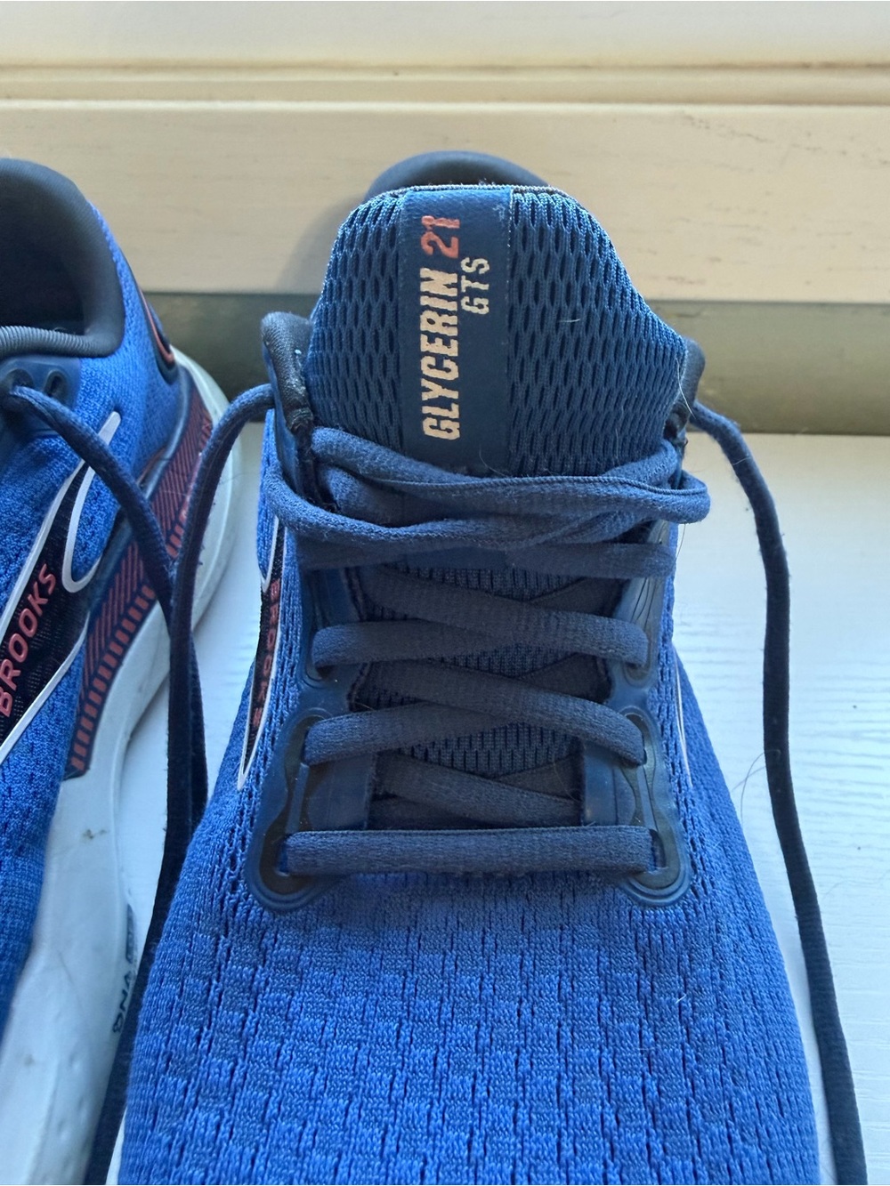 Brooks Glycerin GTS 21 Women’s Running Shoes Size 8 Wide Blue DNA Loft Support - Picture 5 of 16